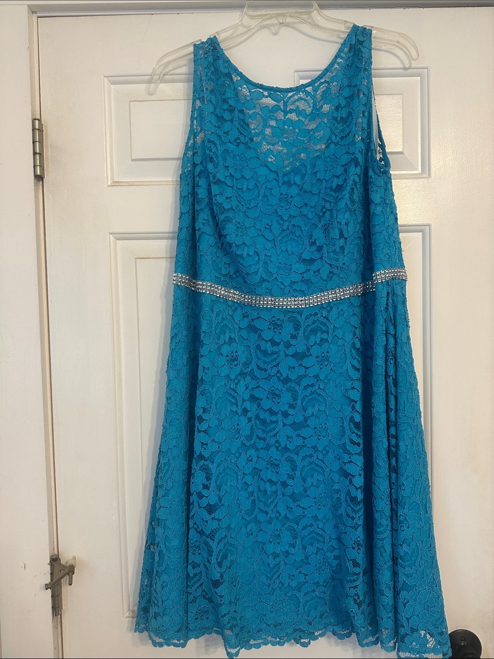 David’s Bridal Lace Bridesmaid Dress